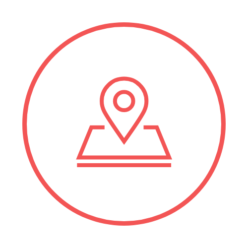 Illustration Icon Ort Migration