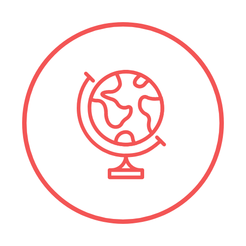 Illustration TalentIntegration Weltkugel